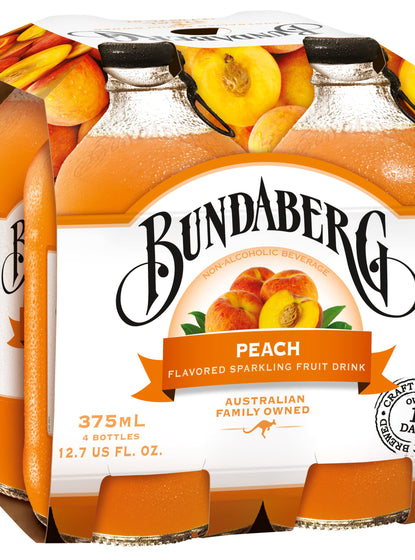 Bundaberg Peach Glass Bottle (24X375ml)