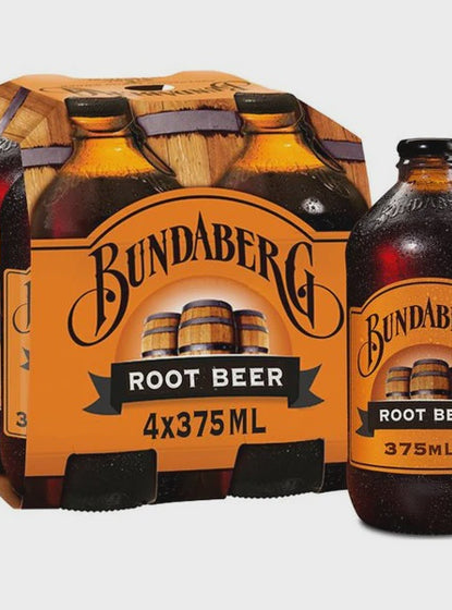 Bundaberg Root Beer Glass Bottle (24X375ml)