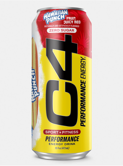 [CA] C4 Energy Hawaiian Punch 473 Ml x 12 Pack