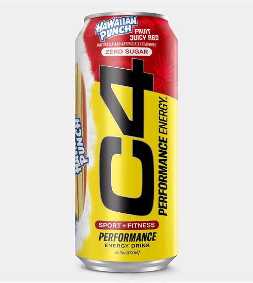 [CA] C4 Energy Hawaiian Punch 473 Ml x 12 Pack