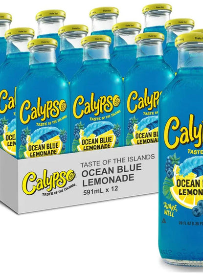 Calypso Ocean Blue Lemonade  Case (12X591ml)