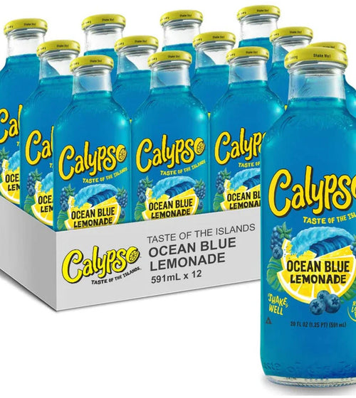 Calypso Ocean Blue Lemonade  Case (12X591ml)