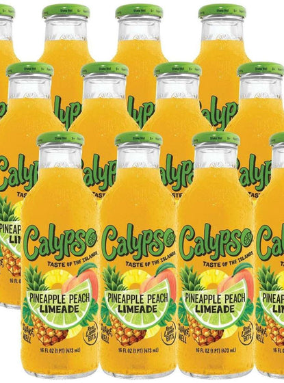 Calypso Pineapple Peach Limeade Case (12X591ml)