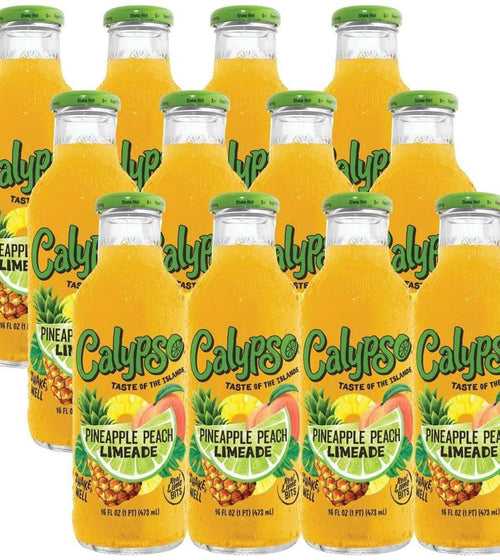 Calypso Pineapple Peach Limeade Case (12X591ml)