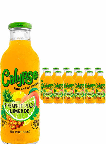 Calypso Pineapple Peach Limeade x 12 Case