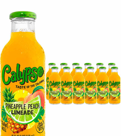 Calypso Pineapple Peach Limeade x 12 Case