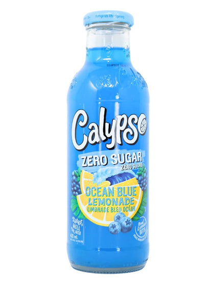 Calypso Zero Ocean Blue Lemonade x 12 Case