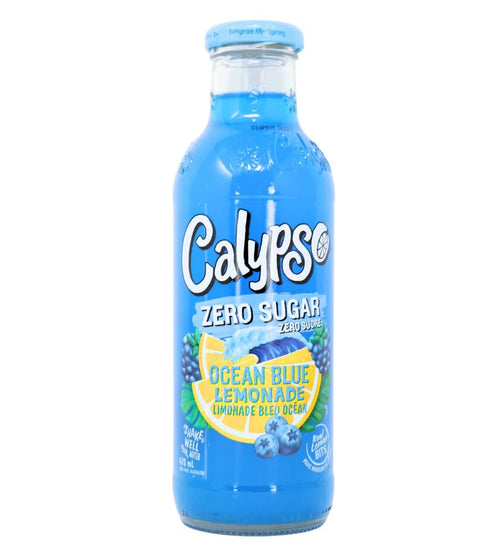 Calypso Zero Ocean Blue Lemonade x 12 Case