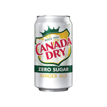 Canada Dry Ginger Ale Zero Sugar (12x355ml)