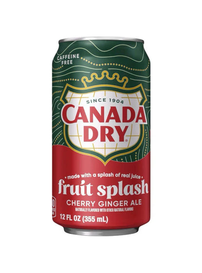 Canada Dry Fruit Splash Can (12x355ml)