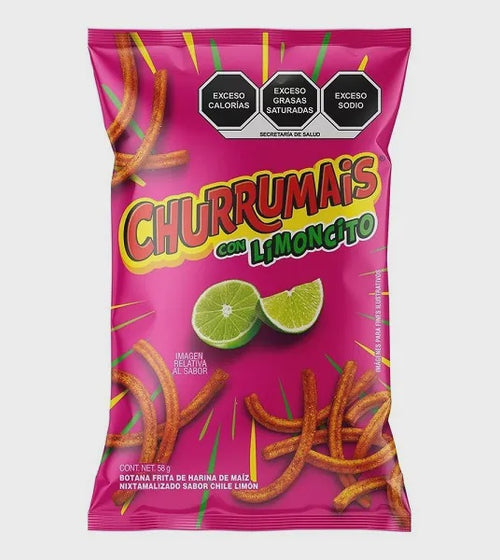 Churrumais  Con Limoncito Mexico (20 x 185g)