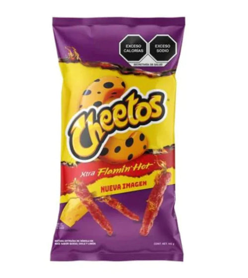 Sabritas Cheetos Xtra Flamin' Hot Large 145g 20ct (Mexico)