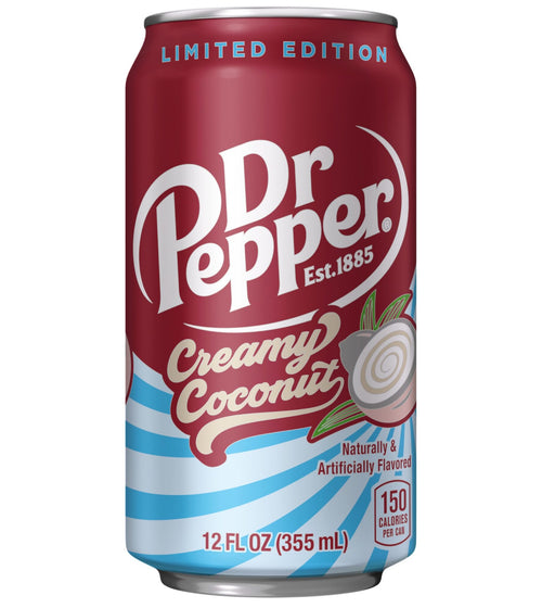 Dr Pepper Creamy Coconut (12x355ml)