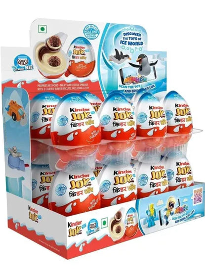 FERRERO Kinder Joy Chocolate Egg For Kid Boy (24 x 20g)