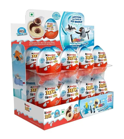 FERRERO Kinder Joy Chocolate Egg For Kid Boy (24 x 20g)