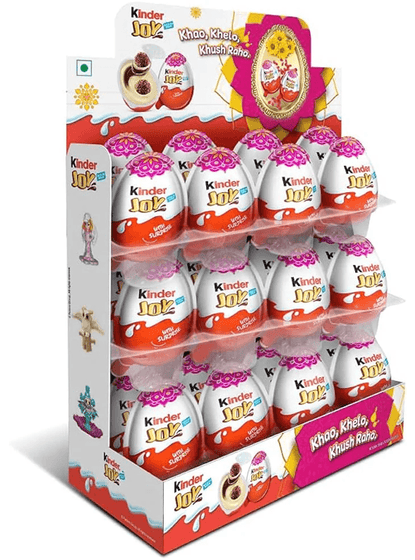 FERRERO Kinder Joy Chocolate Egg For Girl (24 x 20g)