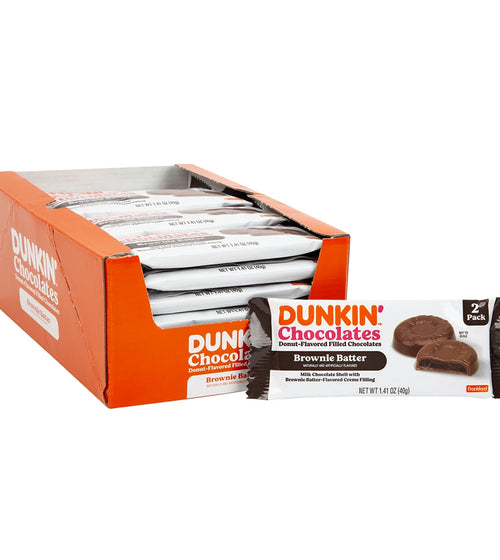 Frankford Dunkin Choc 2-Pack - Brownie Batter (28 x 40g)