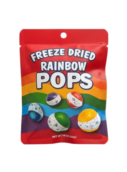 Freeze Dried Rainbow Pops (12x50g)