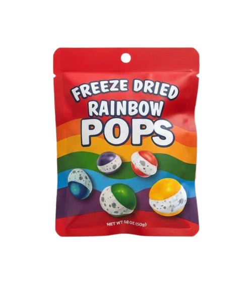 Freeze Dried Rainbow Pops (12x50g)