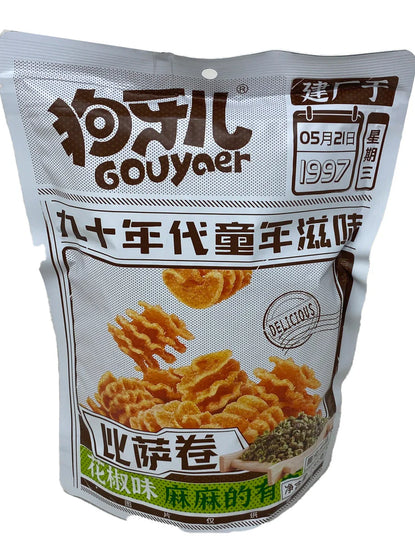 GOYAER Pizza Roll Pepper Flavor 188g x Case of 30 (BB 2024.9.23)