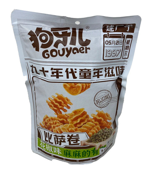 GOYAER Pizza Roll Pepper Flavor 188g x Case of 30 (BB 2024.9.23)