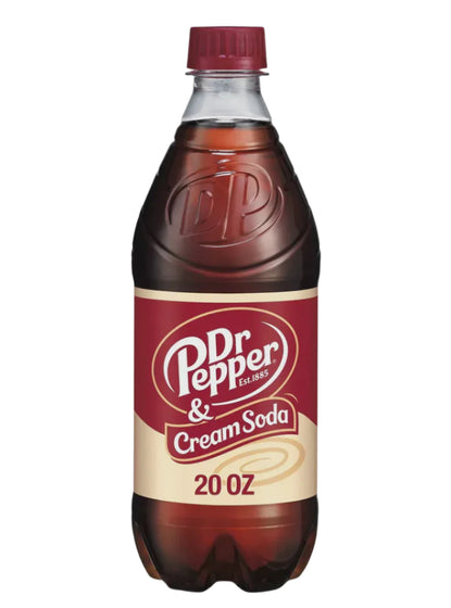 Dr. Pepper Cream Soda Bottle (24x591ml)
