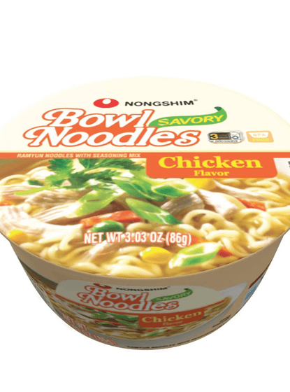 Nongshim Bowl Noodles Savoury Chicken Flavour 86g