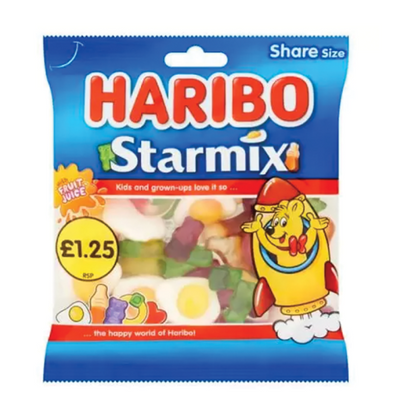 [UK] Haribo HB Starmix with Summer Bears 140 Gms x 12 Pack