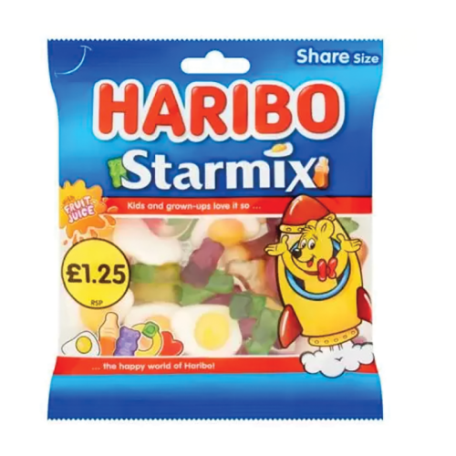 [UK] Haribo HB Starmix with Summer Bears 140 Gms x 12 Pack