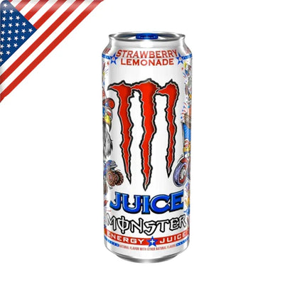 Monster EnergyStrawberry Lemonade Can (24x16oz)