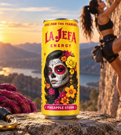 La Jefa Pineapple Storm Can 12 Oz x 12