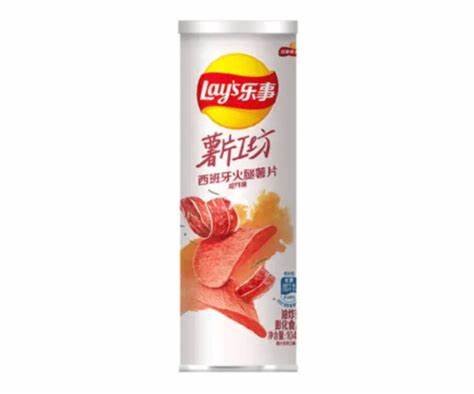 Lay's China Stax Spanish Ham x Case of 24 (BB 2024.11.5)