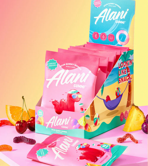Alani Sour Gummy Worms (12 x 50g)