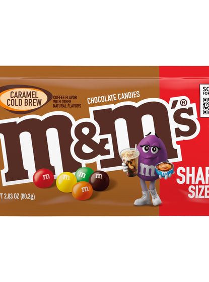 M&M King Size Bag Caramel Cold Brew (24x2.83oz)