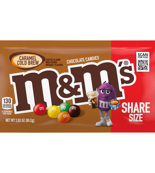 M&M King Size Bag Caramel Cold Brew (24x2.83oz)