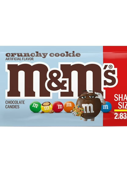 M&M King Size Bag Crunchy Cookie (24x2.83oz)