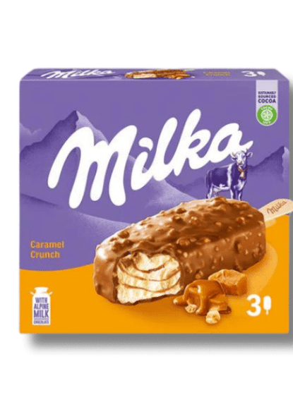 Mondelez Milka Caramel Crunch Stick 1x8x3