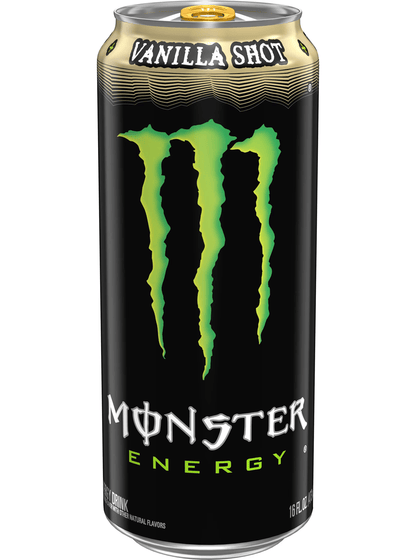 Monster Vanilla Shot Can 16 Oz x 24 Pack