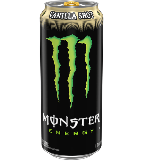 Monster Vanilla Shot Can 16 Oz x 24 Pack