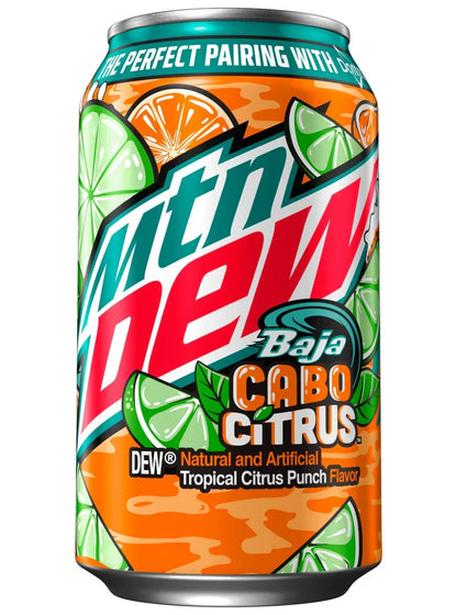 Mountain Dew Cabo Citrus (12x355ml)