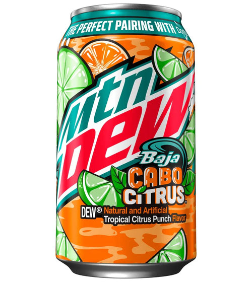 Mountain Dew Cabo Citrus (12x355ml)