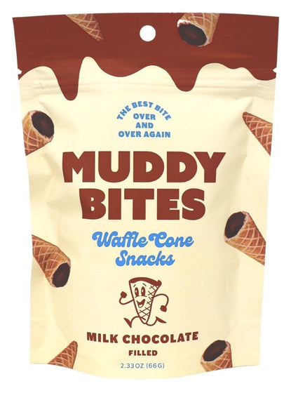 (Update) Muddy Bites Milk Chocolate Waffle Cones 12x66g
