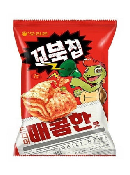 ORION CORN SNACK TURTLE SPICY AND SWEET (Box of 10)