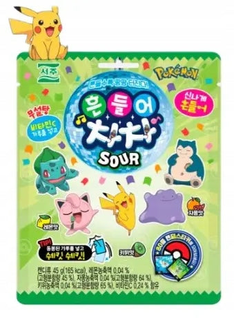 Pokemon Chacha Sour Jelly (8 x 45g)