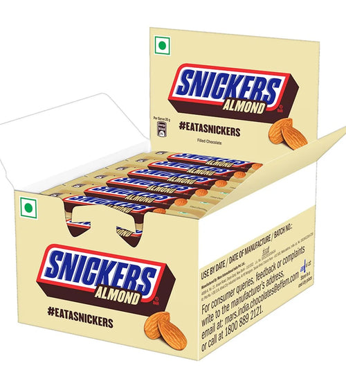 SNICKERS MASTERCASE DEAL! Almond 42g (12x15 pack)