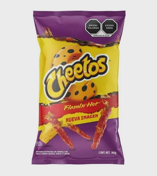 Sabritas Cheetos Xtra Flamin' Hot Large Mexico  (20 x 145g)