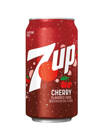 7Up Cherry Soda Can(12x355ml)