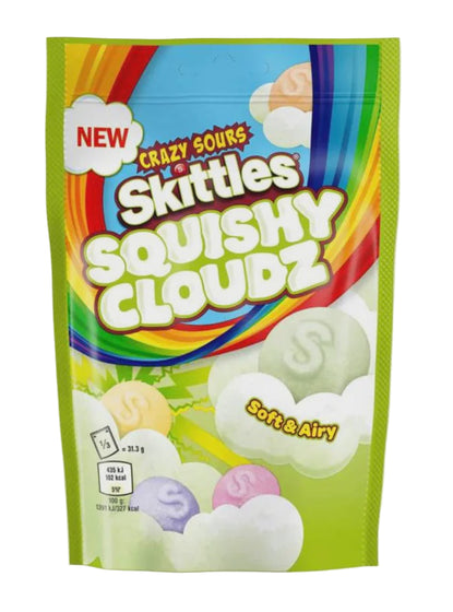 Skittles Crazy Sour Squishy Cloudz (18x94g)
