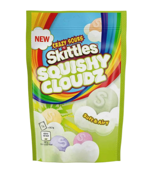 Skittles Crazy Sour Squishy Cloudz (18x94g)