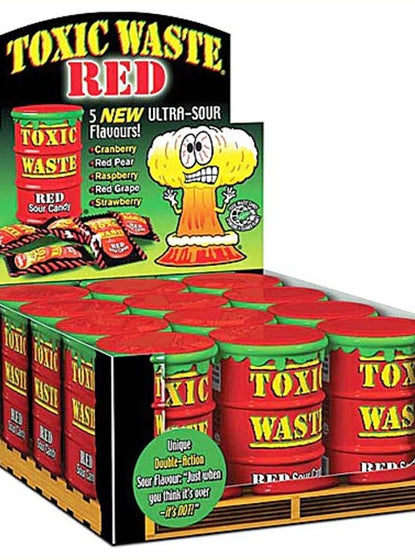 Toxic Waste Red Drum (12 x 42g)